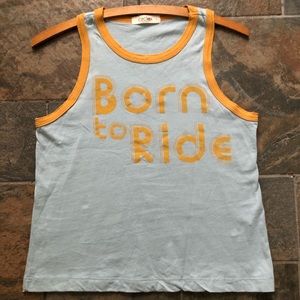 Born To Ride Racerback Tank
